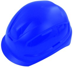Elektrikářská ochranná helma modrá vel 52 - 61 cm DEHN 785708
