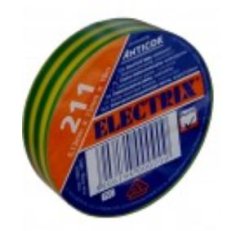 Izolační páska ANTICOR 211 PVC / 15x10x0,13 / žluto-zelená