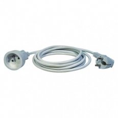 Prodlužovací kabel 1,5 m 1 zásuvka bílý PVC 1mm2 EMOS P0111