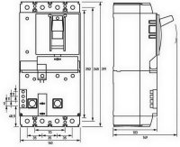 Výkonový jistič DFL8 100-4/X-B NK 4P, 100 A, 0.30 A, 0.50 A, 1.00 A 09169783