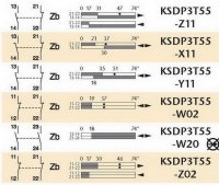 SEZ-CZ KSDP3T55W20 Koncový spínač