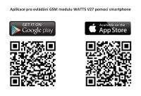 Watts V27 GSM modul GSM modul pro ovládání řídící jednotky Watts V24 Fenix