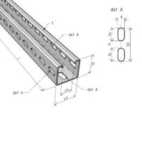 Stojna STPM500 ''A2'' (1,5 mm) prostorová/třístranná ARKYS ARK-237050