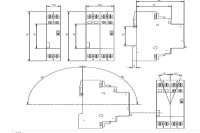 Bistabilní spínač RBS432-40, 4p, 2M, kontakty 4xNO,32A, 230V AC ETI 002464126