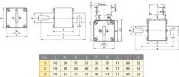 Nožová pojistka S1 UQ01 aR 80/100A/690V ETI 004383114