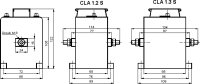 Měřící trafo 0286 CLA 1.2 S 1/5A 15VA 0,5 FS5 120% závitové, šroub M8