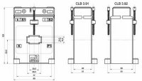 Měřící trafo 0759 CLB 3.91 125/5A 5VA 1 FS5 120% násuvné, 30x10, 20x15