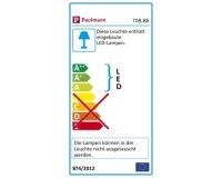 LED USB svítidlo černá 0,5W denní bílá 708.86 PAULMANN 70886