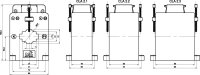 Měřící trafo CLA 2.3 300/5A 10VA 0,2S FS10 120% násuvné otvor 40x10, 30x20, d27