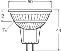 LEDVANCE LED MR16 DIM S 3.6W 940 GU5.3