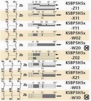 SEZ-CZ KSBP5H53X12 Koncový spínač