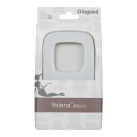 VALENA ALLURE RÁMEČEK 2-NÁSOBNÝ SKLO BÍLÉ LEGRAND 755542