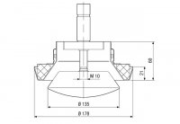 Maico 0151.0276 WBV 12 ventil talířový protipožární DN 120