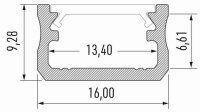 AL-PROFIL A WHITE 1M (10-0011-10)