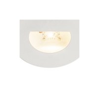 WORO, Indoor, nástěnné vestavné LED svítidlo, 3000K, bílé    SLV 1002922