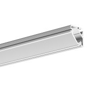 LED lišta rohová KLUŚ 45-16 stříbrná anoda 2m ALUMIA B8504|2m
