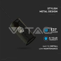 Pendant Matt Black,  VT-7131