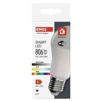 Chytrá LED žárovka GoSmart A60 E27 9W (60W) 806 lm RGB stmívatelná Wi-Fi