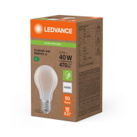 LEDVANCE LED CLASSIC A ENERGY EFFICIENCY A S 2.2W 840 Frosted E27