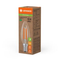 LEDVANCE LED CLASSIC B ENERGY EFFICIENCY A S 3.8W 827 Clear E14