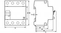 DFS4 125-4/0,10-A KV Proudový chránič