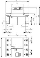 Proudový chránič EFI-4 B G/KV 63/0,3 10kA 300mA ETI 002064654