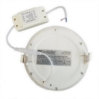 LED svítidlo PODHLED, kulaté, 12W, 4500 K, stříbrné FK TECHNICS 4737865