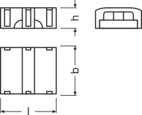 Konektor pro TW LED pásky LEDVANCE LED Strips -CSD/P3