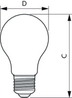 LED žárovka PHILIPS E27 10-75W A60 865 1055lm 230°