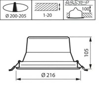 DN142B 20S/830 PSD-E  WR