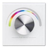 RF otočný nástěnný ovladač  RGB, 1 zóna MCLED ML-910.733.22.0