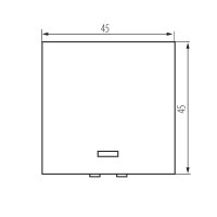 Spínač BIURO č. 6 s LED, m45 25315 Kanlux