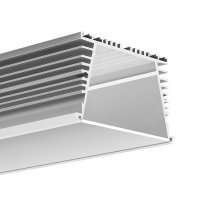 LED profil do sádrokartonu KLUŚ SEKOMA stříbrná anoda 1m ALUMIA B6595|1m