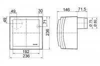 ER-APB 100 F ventilátor pro jednopotrubn