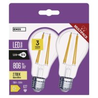 LED žárovka Filament A60 E27 5,9W (60W) 806 lm teplá bílá EMOS ZF5140.2