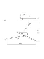 Nástěnné a stroní svítidlo YUNO AP/PL LED 26W 3000K SWH REDO 01-2965