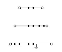 Třípatrová svorka stíněného vodiče, 2,5mm2, šedá WAGO 2002-3258