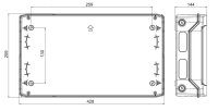 Fotovoltaický rozvaděč ASABOX pro 3 stringy, DC 1000V, IP65 FVE 51 6649.01