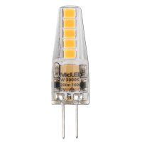 LED žárovka G4, 12V, 2W, 3000K, CRI80, vyz. úhel 300°, 360° 220lm, 160mA