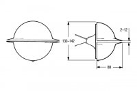 Maico 0151.0290 WD 10 W větrací element regulovatelný