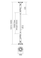 Nástěnné svítidlo FREEDOM 360 SIST.LINIAR LED SMD 90W 2700K SWH(10M)