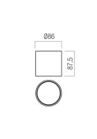 Stropní svítidlo HERA PL LED 14.5W 2700K SC/WH TRIAC REDO 01-4220