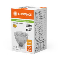 LED MR112036 1.8W 827 GU4 P        LEDV