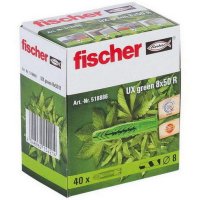 Hmoždinka s límečkem / UX bez límečku UX 8 R GREEN FISCHER 518886