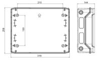 Fotovoltaický rozvaděč ASABOX pro 1 string, DC 1100V, IP65 FVE 51 6648.03