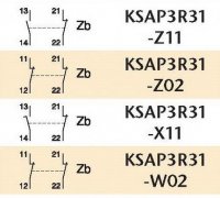 KSAP3R31X11 Koncový bezpečnostní spínač