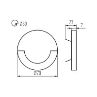 Dekorativní svítidlo SOLA LED B-WW KANLUX 27559