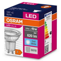 Světelný zdroj LEDVANCE LED VALUE PAR16 6.9 W/4000 K 220240 V GU10