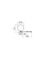 Stolní lampa ROY VE 1X10W G9 MATT BRAS/GOLD IP20 REDO 01-2782