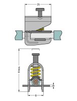 791-111 Svorka pro připojení stínění Prů